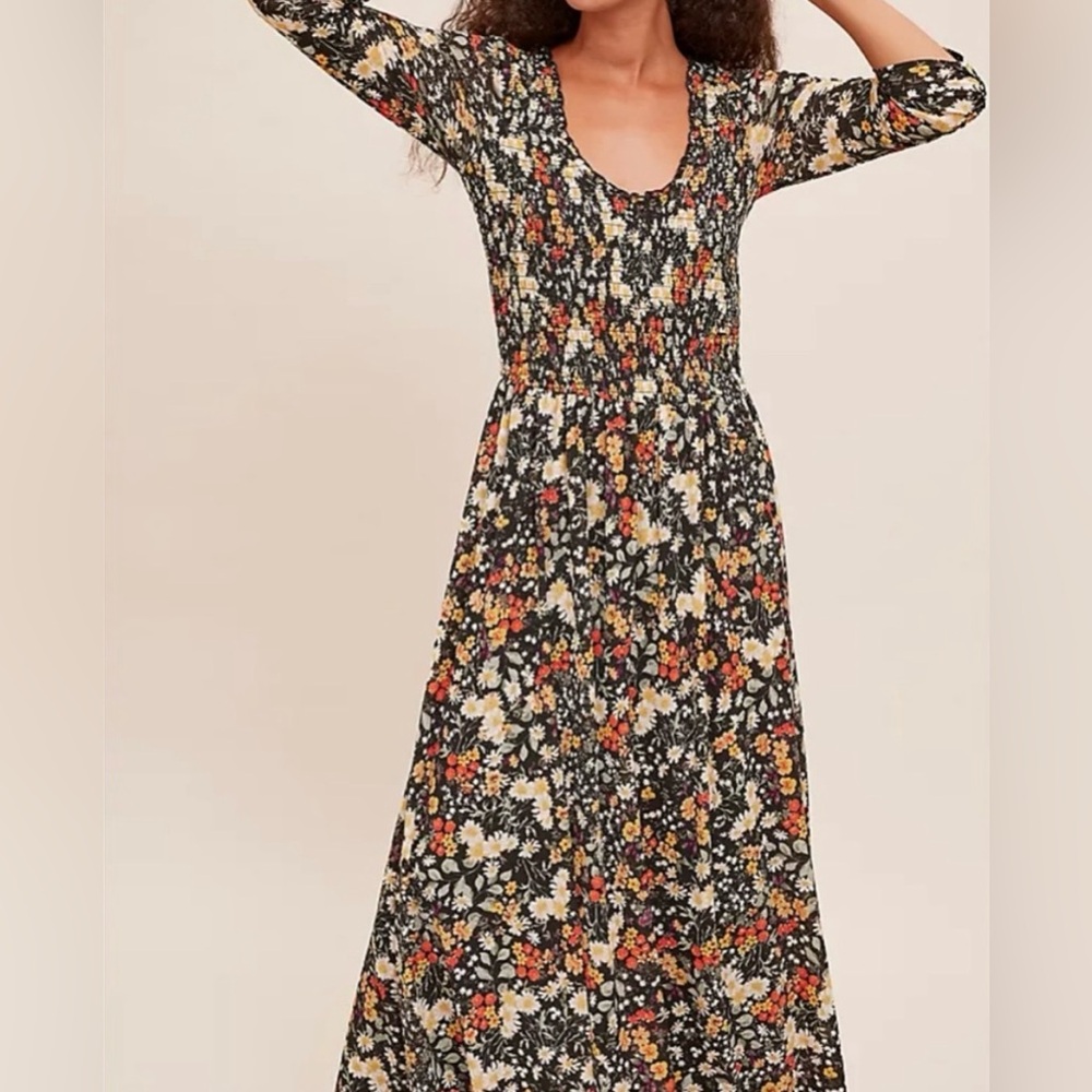 Anthropologie Maeve Omya Maxi Dress Size S - Picture 2 of 15